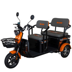 E-trojkolka PILOT 3040N, čierna