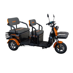 E-trojkolka PILOT 3040N, čierna