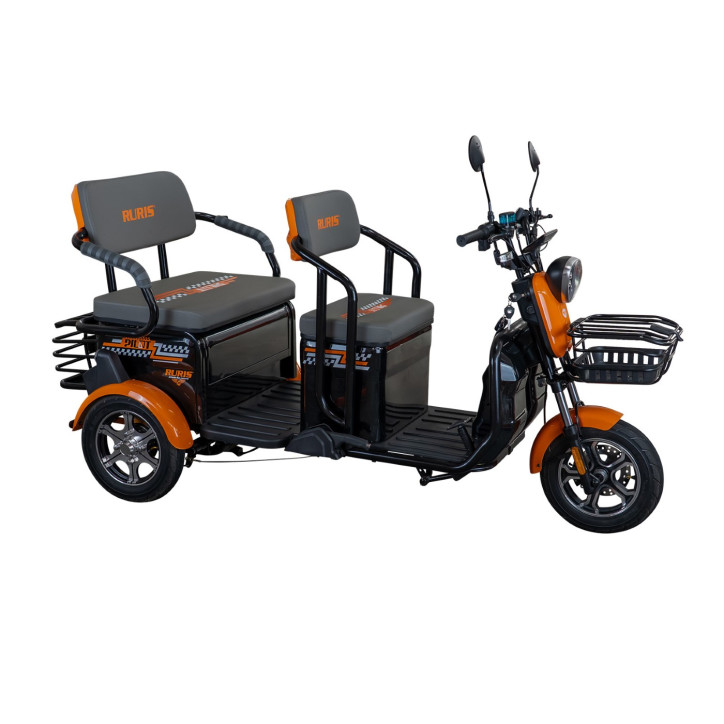 E-trojkolka PILOT 3040N, čierna