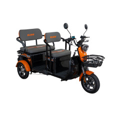 E-trojkolka PILOT 3040N, čierna
