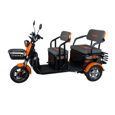 E-trojkolka PILOT 3040N, čierna