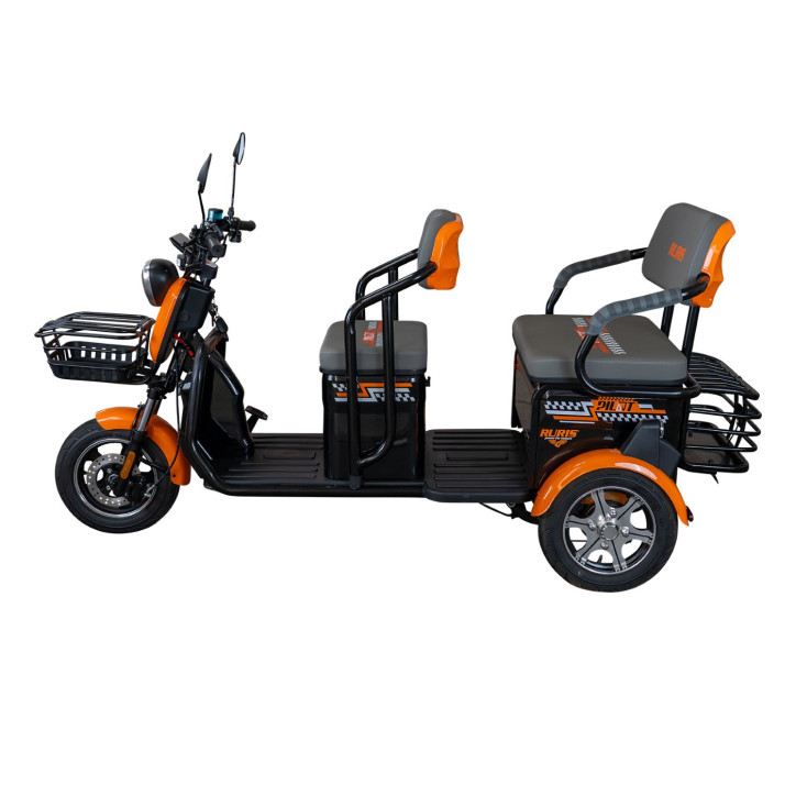 E-trojkolka PILOT 3040N, čierna