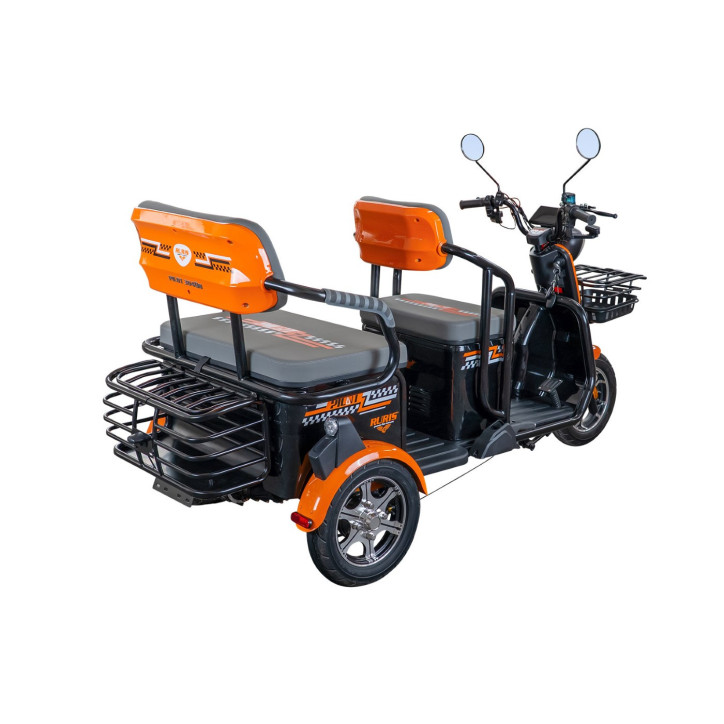 E-trojkolka PILOT 3040N, čierna