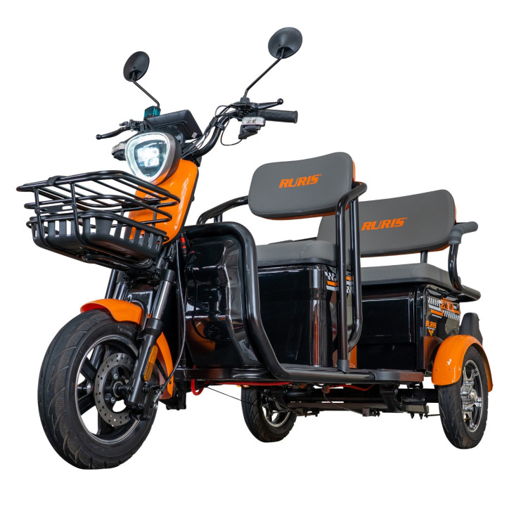 E-trojkolka PILOT 3040N, čierna