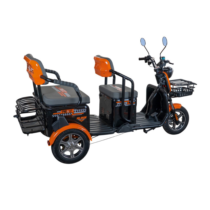 E-trojkolka PILOT 3040N, čierna