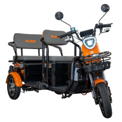 E-trojkolka PILOT 3040N, čierna