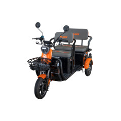 E-trojkolka PILOT 3040N, čierna