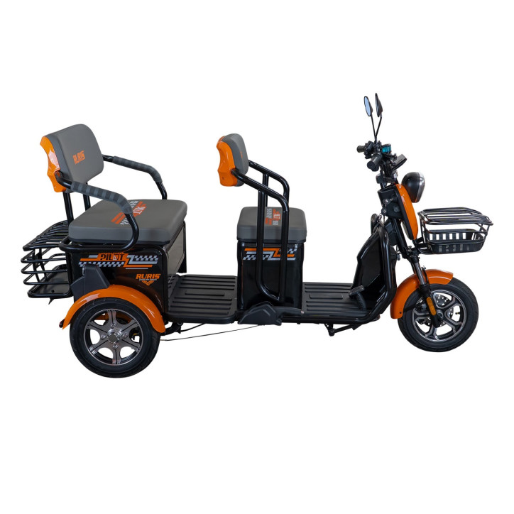 E-trojkolka PILOT 3040N, čierna