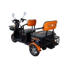 E-trojkolka PILOT 3040N, čierna
