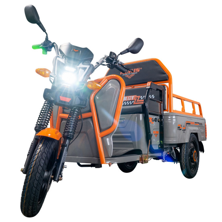 Nákladná e-trojkolka PILOT 3110G, sivá
