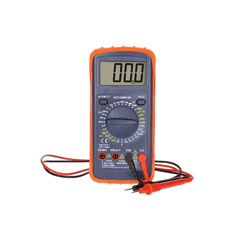 Multimeter AC/DC 600V/10A