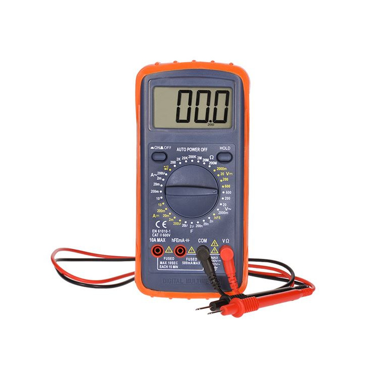 Multimeter AC/DC 600V/10A