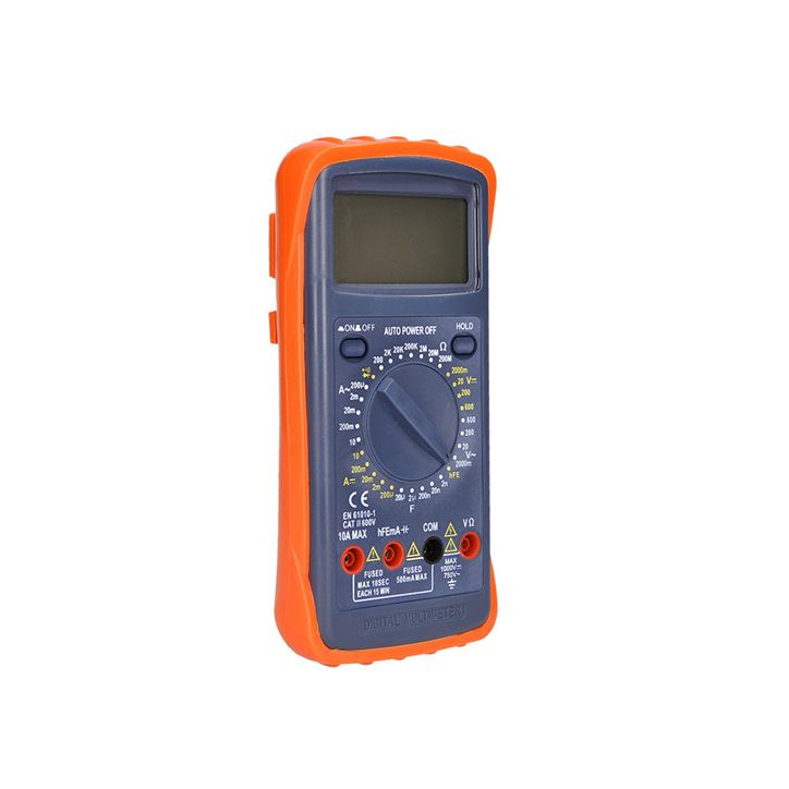 Multimeter AC/DC 600V/10A