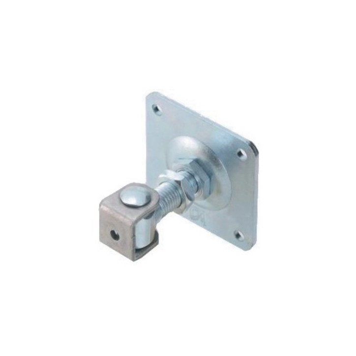 Záves nastaviteľný M20 s platňou 100x100 mm