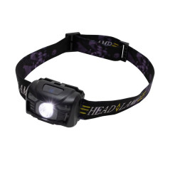 LED čelovka nabíjateľná PIR 100 m