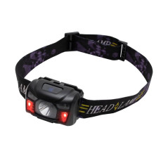 LED čelovka nabíjateľná PIR 100 m
