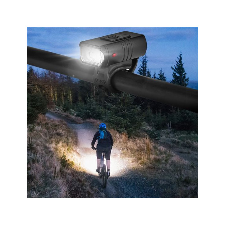 LED svietidlo na bicykel nabíjacie 550 lm