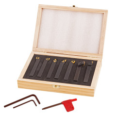 Sústružnícke nože na kov 12x12 mm, 7-dielna sada