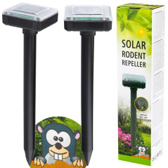 Solárny odpudzovač krtkov a hlodavcov, 2 ks