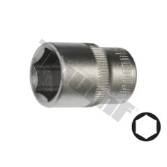 Nástrčková hlavica 1/2", 34 mm 6-hran
