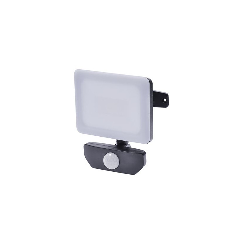 LED reflektor Quick 10 W so senzorom, čierny