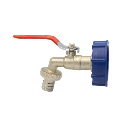 Adaptér S60x6 na IBC nádrž s guľovým ventilom 3/4"