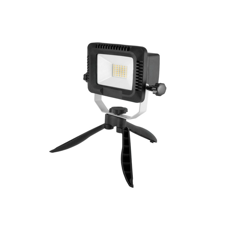 Nabíjacie pracovné LED svietidlo so statívom 10 W