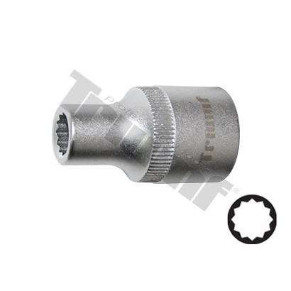 Nástrčková hlavica 1/2", 34 mm 12-hran