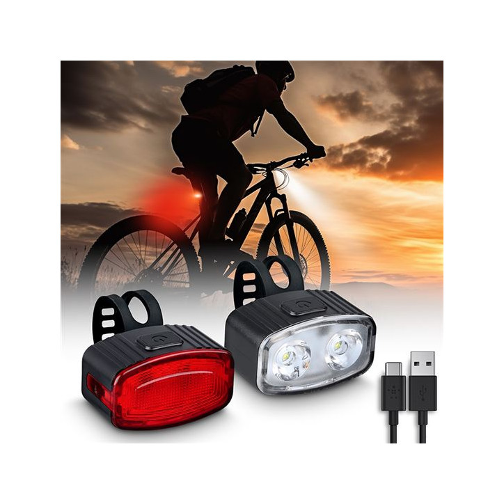 Nabíjacie cyklo LED svietidlá 160 lm