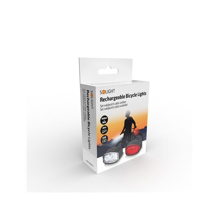 Nabíjacie cyklo LED svietidlá 160 lm
