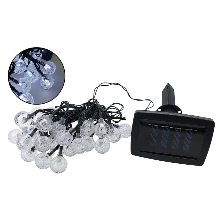 Dekoratívne solárne svetlo 30 LED