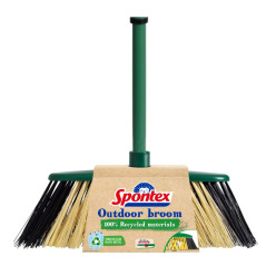 Eco Green Vonkajší zmeták s teleskopickou násadou 80-140 cm
