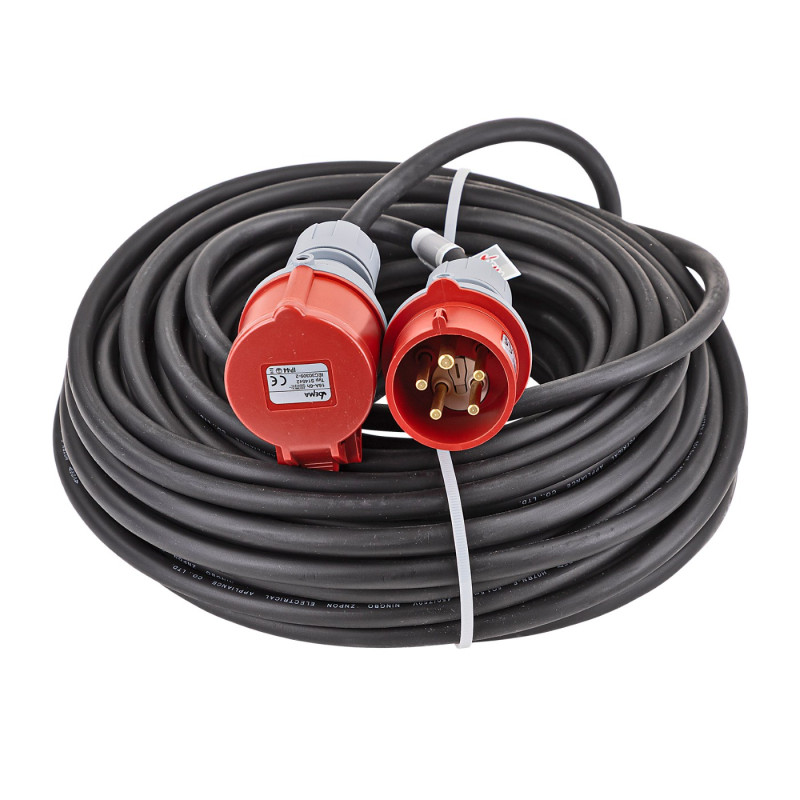 Predlžovací kábel IP44 H07RNF 16A 5x2,5mm2 25 m