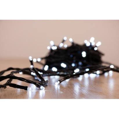 Svetelná reťaz 10 m 120 LED Multi-Connect Star line, bez zdroja, IP44, studená biela