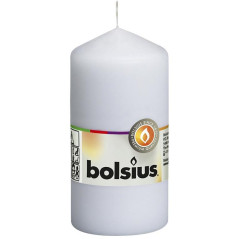 Sviečka Pillar valcová 60x120 mm, biela