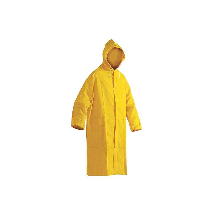 Plášť do dažďa PVC CETUS žltý, veľkosť XXL