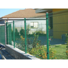 Plotový stĺpik GALAXIA ZN+PVC 60x40x1,5x2000, zelený