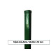 Plotový stĺpik GALAXIA ZN+PVC 60x40x1,5x2200, zelený