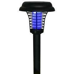 Lampa proti hmyzu solárna MOKI 57, UV+biela LED