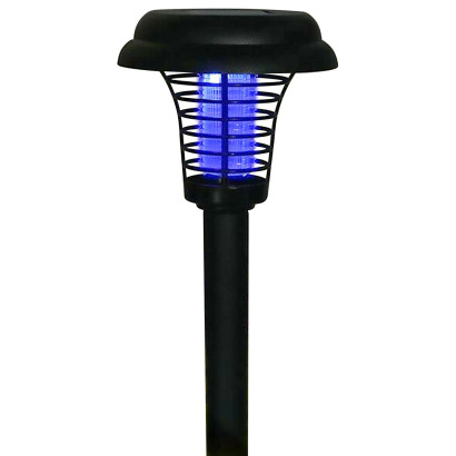 Lampa proti hmyzu solárna MOKI 57, UV+biela LED