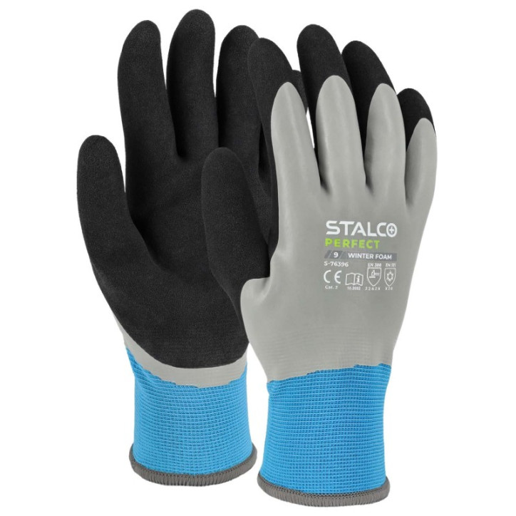 Rukavice nylonové Winter Foam, veľkosť 11
