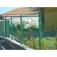 Plotový stĺpik GALAXIA ZN+PVC 60x40x1,5x2400, zelený