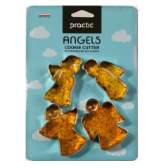 Vykrajovačky 7 cm, Anjeliky 4 ks