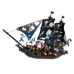 Stavebnica Pirátska loď Black Pearl 807 ks