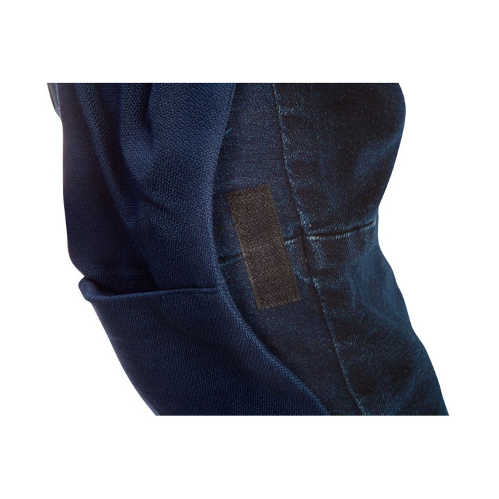 Pracovné nohavice so spevnenými kolenami DENIM, veľkosť S