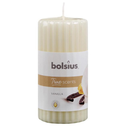 Vonná sviečka True Scents 120/60 mm, vanilka