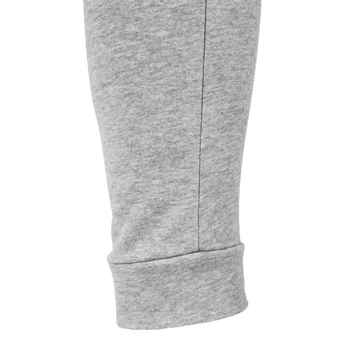 Tepláky COMFORT, sivý melír, veľkosť S