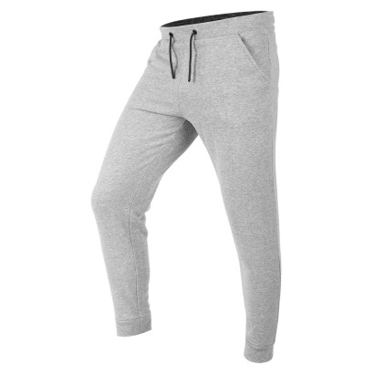 Tepláky COMFORT, sivý melír, veľkosť S