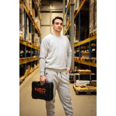 Tepláky COMFORT, sivý melír, veľkosť XXL