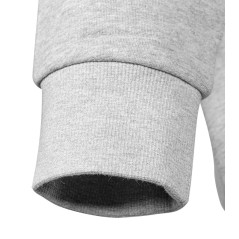 Mikina COMFORT, sivý melír, veľkosť L